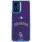 MLB Colorado Rockies Alternate/Away Jersey Moto G 5G (2024) Clear Case